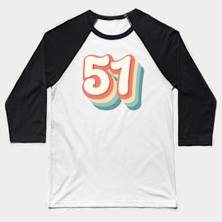 51 Number Baseball T-Shirt